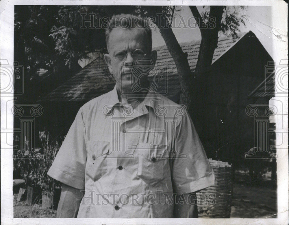 1942 Press Photo American Baptist Minister Burma Dr Gordon Seagrave Rangoon Born - Historic Images