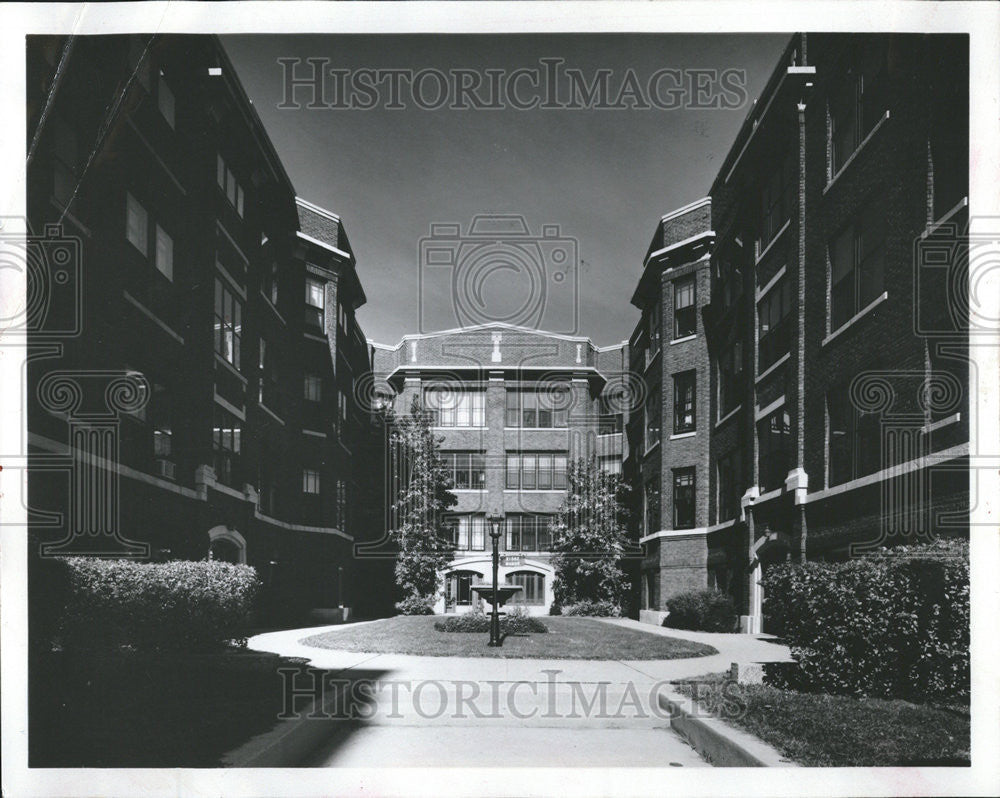 1980 Press Photo Ridge Monro apartment Ridge Evanston Rooms - Historic Images