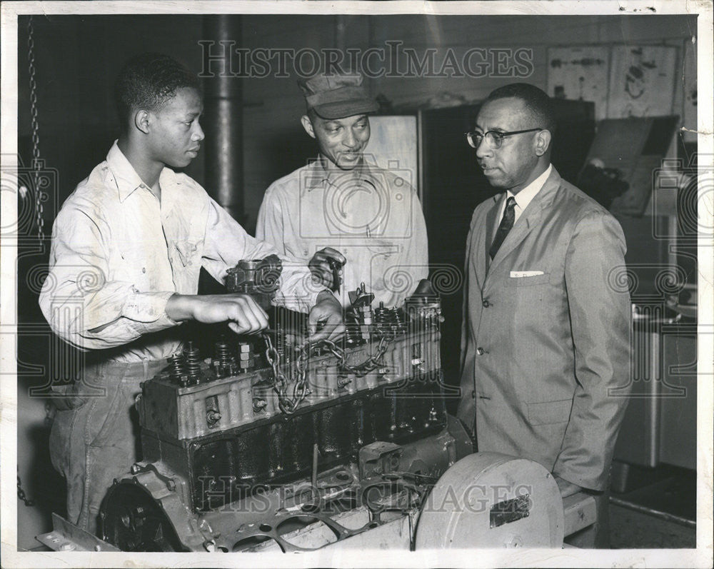 1962 Press Photo Dunbar Vocational School - Historic Images