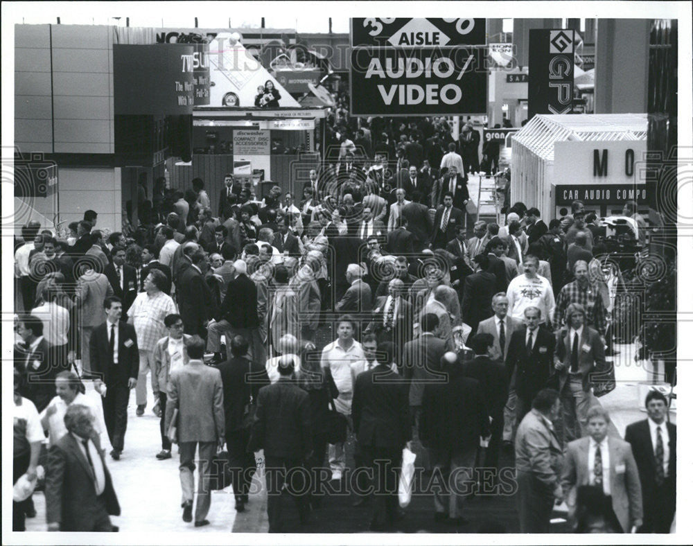 1992 Press Photo Consumer Electronics Show - Historic Images