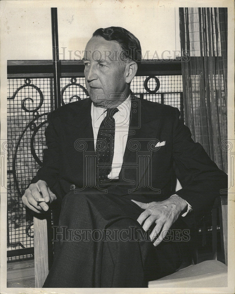 1966 Press Photo US Diplomat Llewellyn Thompson - Historic Images