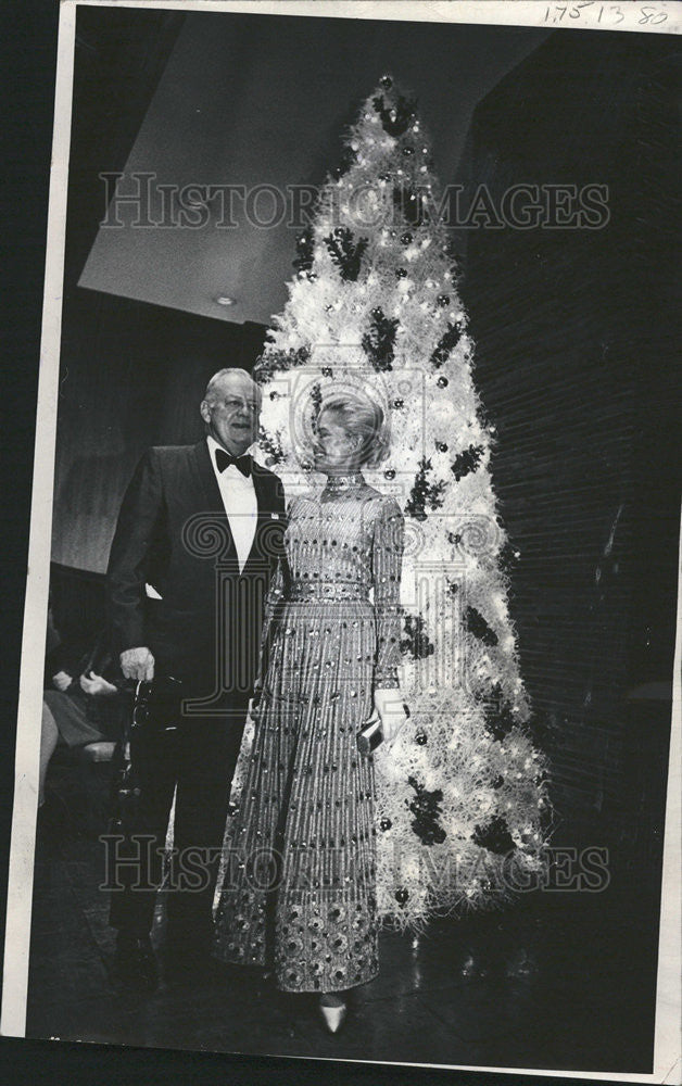 1972 Press Photo Henry Van Schaack Junior Brown Palace Hotel Denver - Historic Images