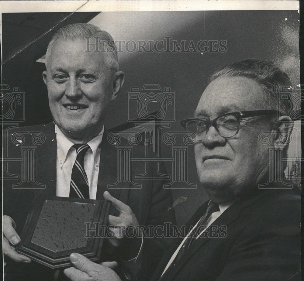 1968 Press Photo State Senator Will Nicholson Denver Diplomat Motor Hotel dinner - Historic Images