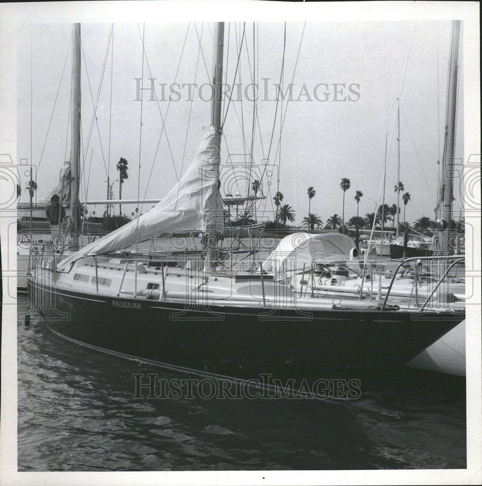 1970 Press Photo Boats Hallelujah Photographer Bonford - Historic Images