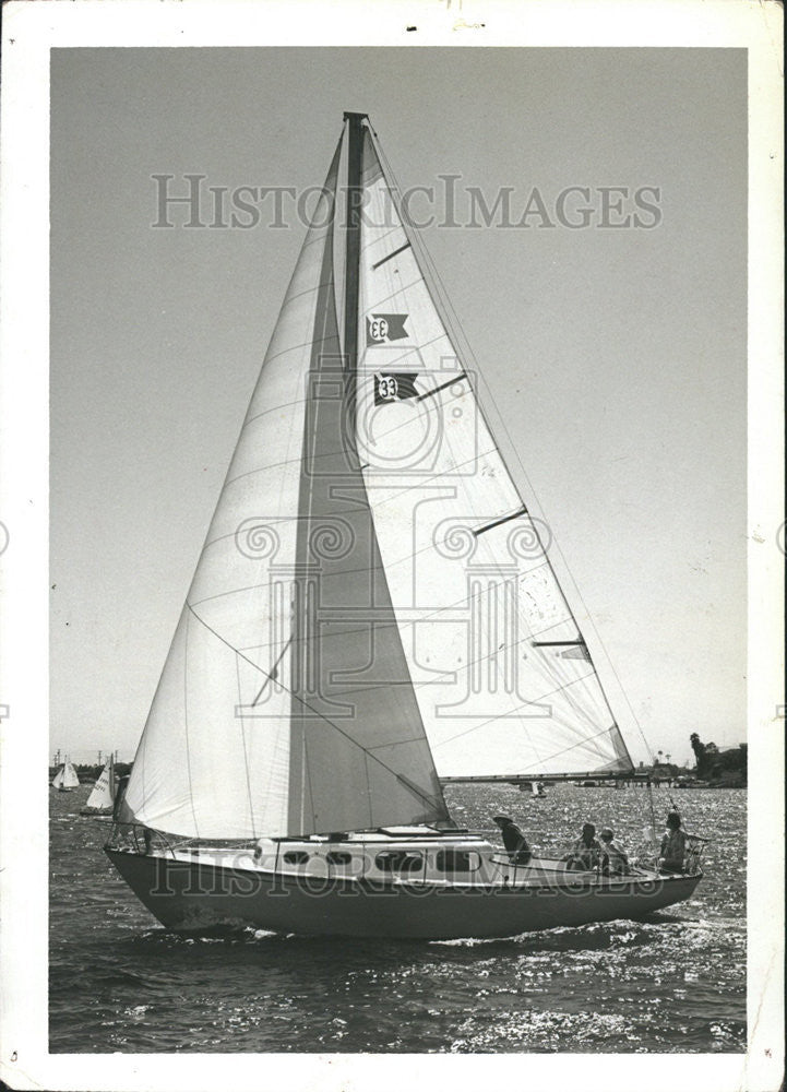 1963 Press Photo Davis Island Yacht Club Bosworth marine Dick Jones captain - Historic Images