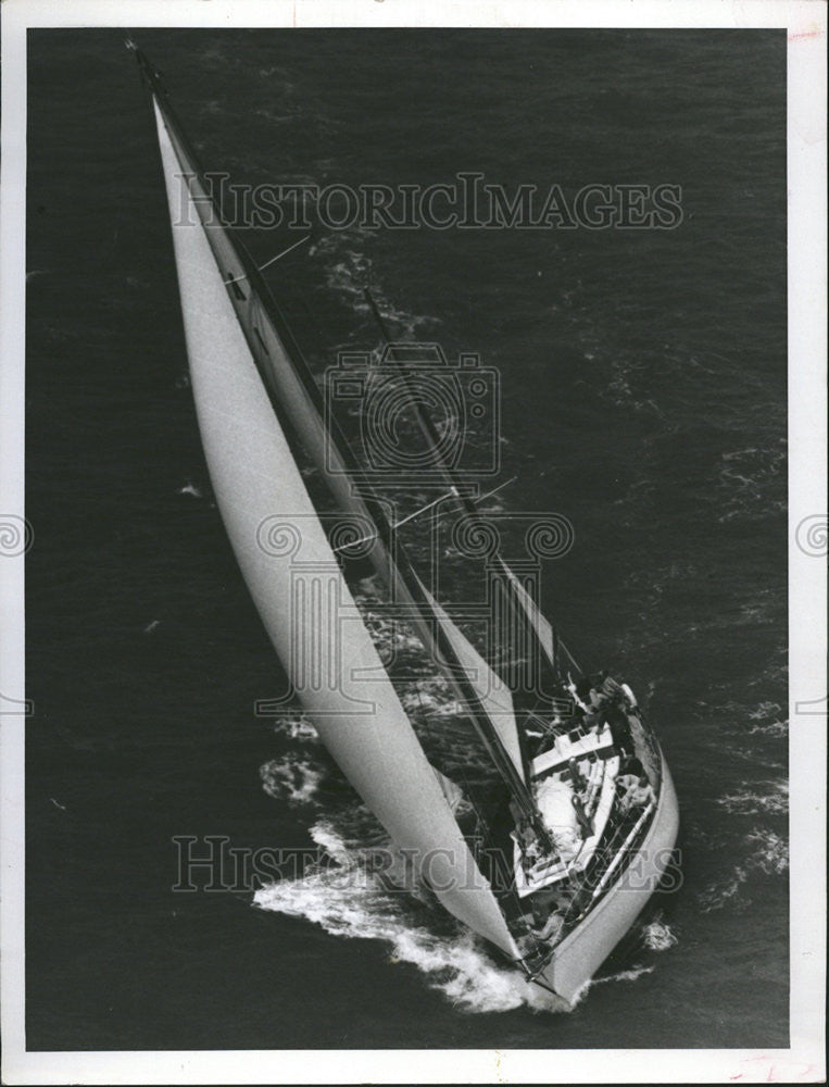 1959 Press Photo Hilaria Winner of Class A Honors in sailing race. - Historic Images