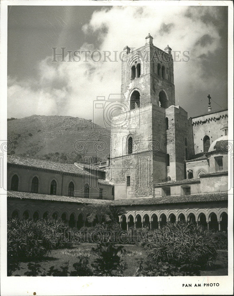 Press Photo Byzantine Churches Monreale Cathedral Island Sicily world Palermo - Historic Images