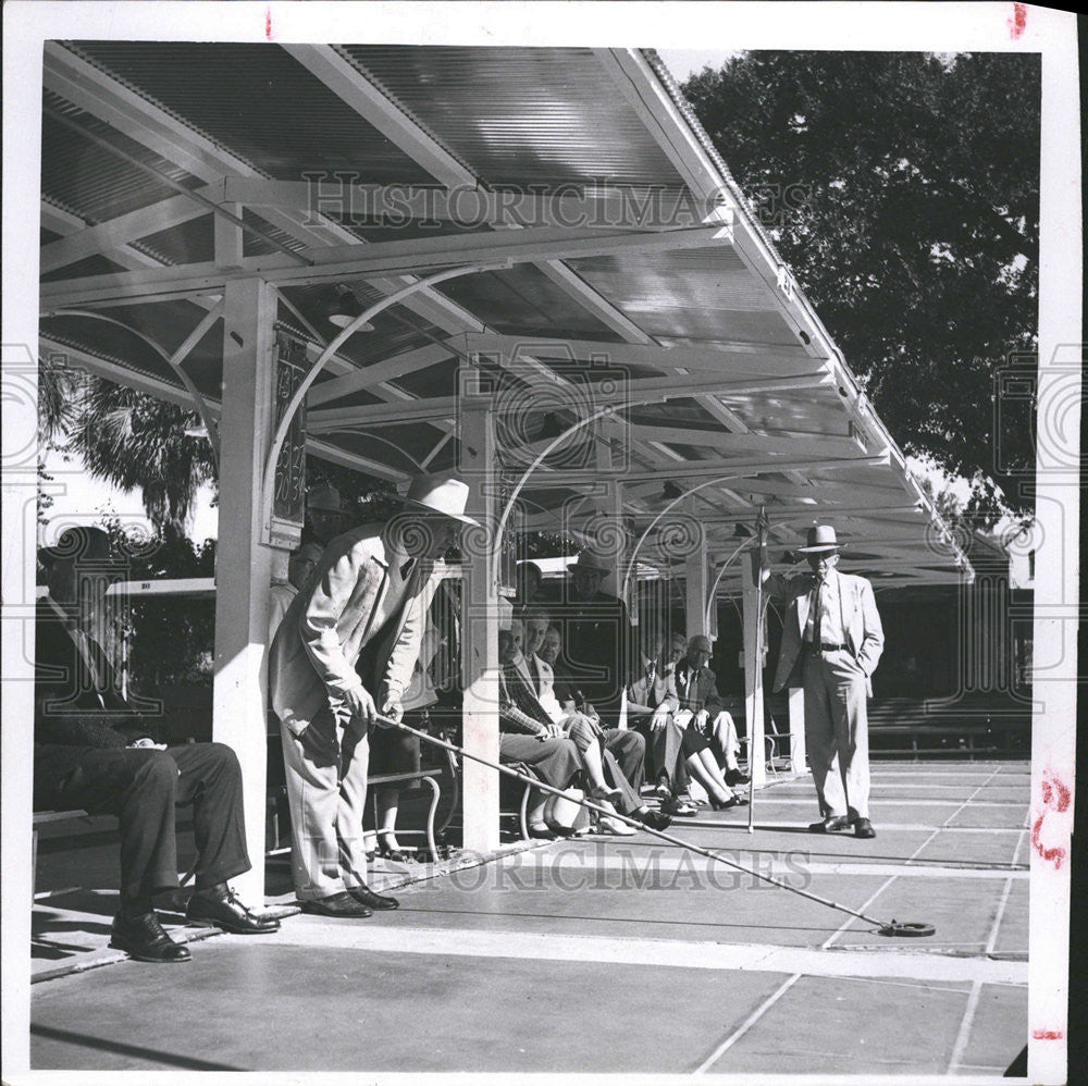 1957 Press Photo Hubbard Strike Preparation - Historic Images