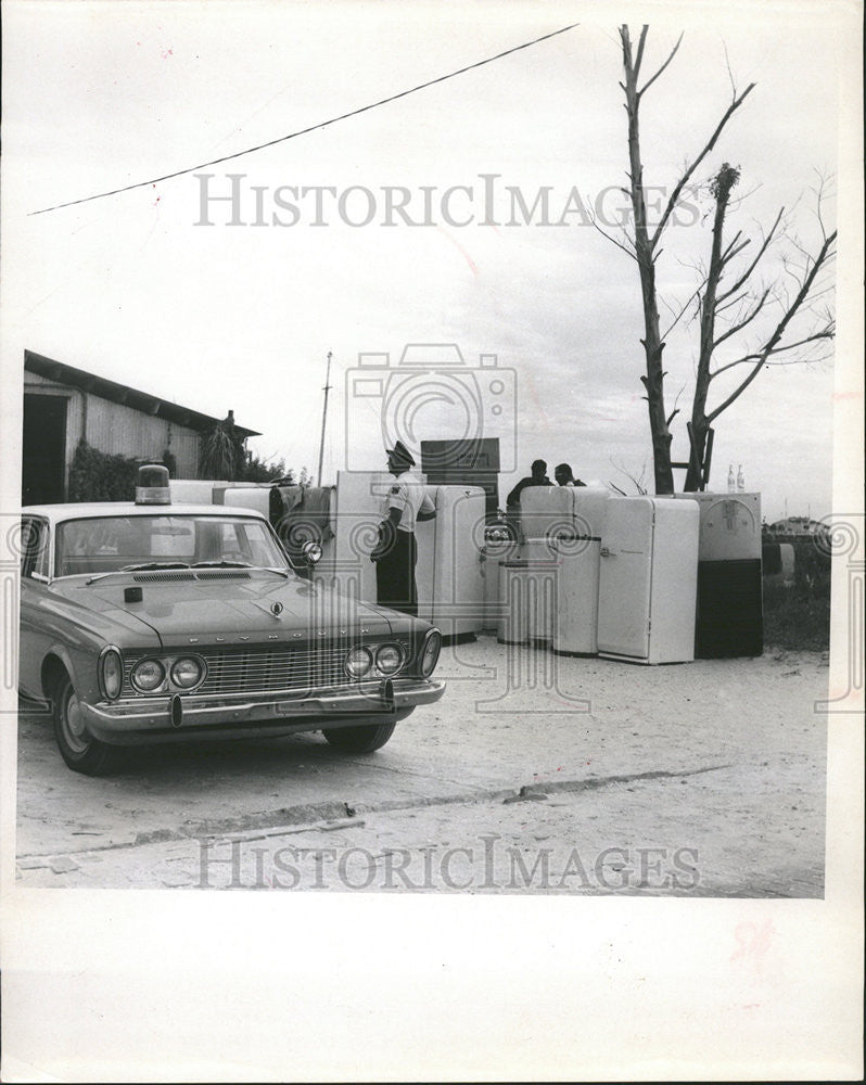 1965 Press Photo Refrigerators Orion Cargo Ship - Historic Images