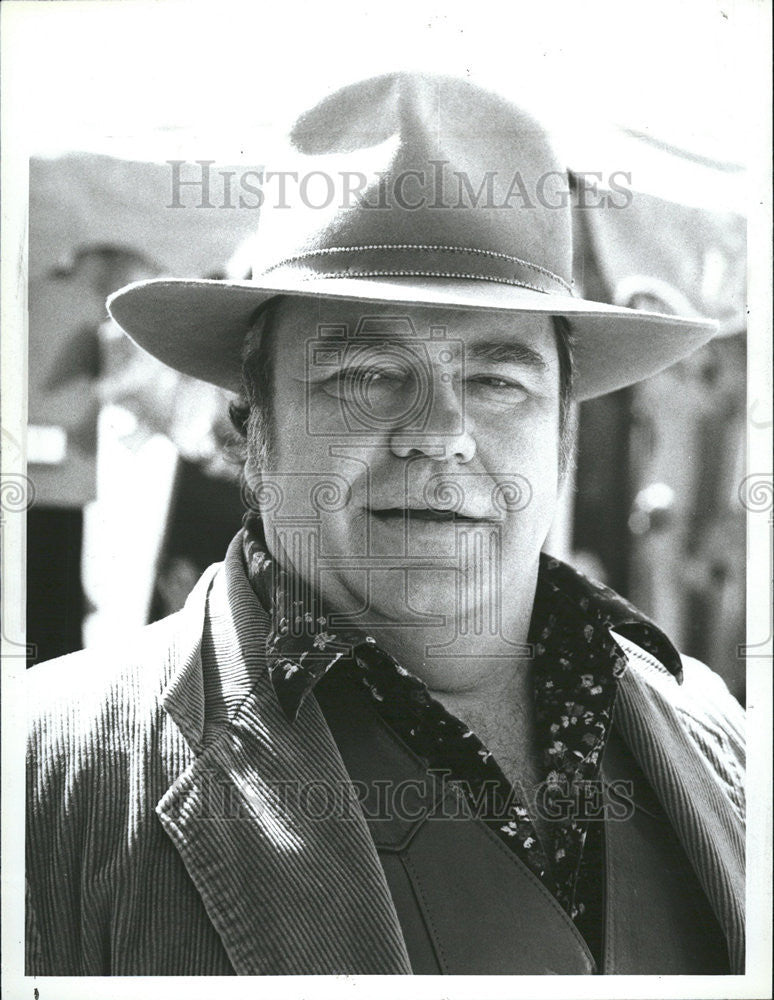 1986 Press Photo Hoyt Wayne Axton Actor Play Cactus Slade The Rousters - Historic Images