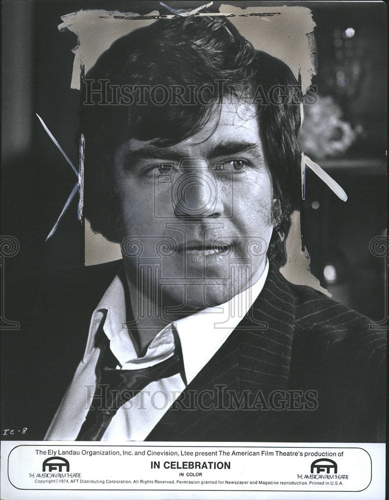 1975 Press Photo ALAN BATES ENGLISH ACTOR - Historic Images