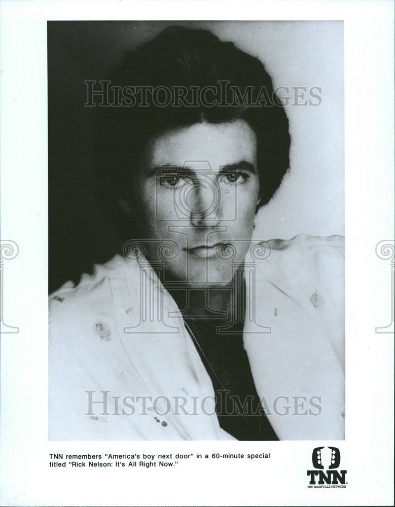 1992 Press Photo Rick Nelson American Singer- Songwriter. - Historic Images