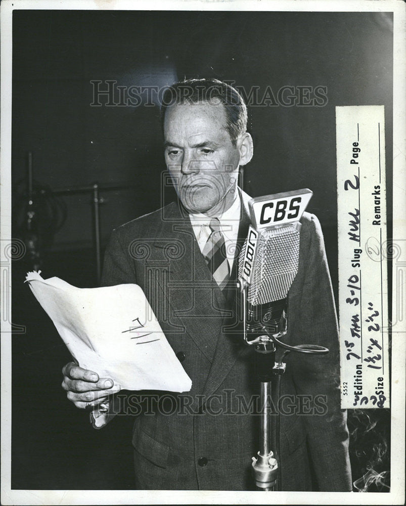 1960 Press Photo Henry Hull American character artist star Bing Crosby visit - Historic Images