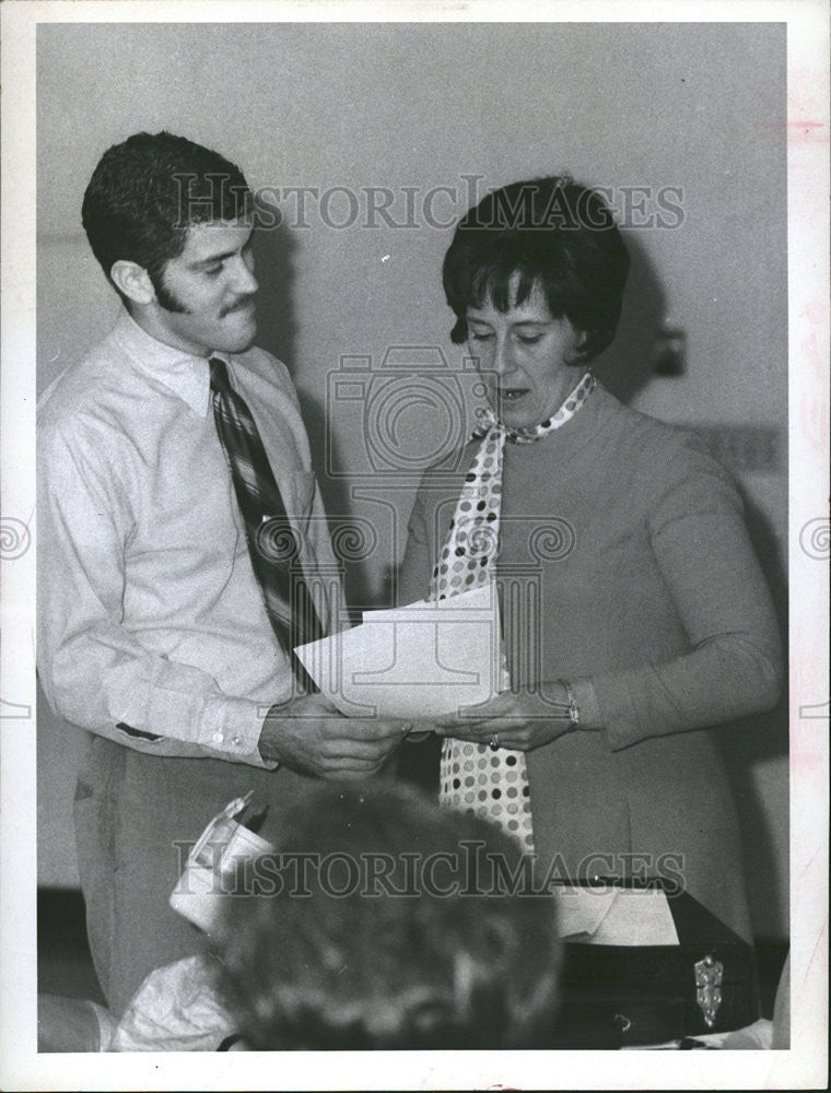 1973 Press Photo Manatee High School Sunshine Chapter Sweet Adelines Jim Scott - Historic Images