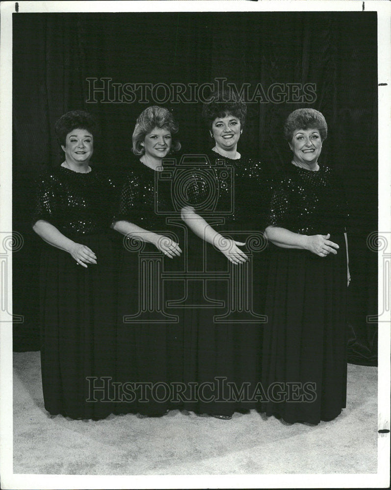 1987 Press Photo Pride Pinellas Chapter Sweet Adelines concert Ruth Eckerd Hall - Historic Images