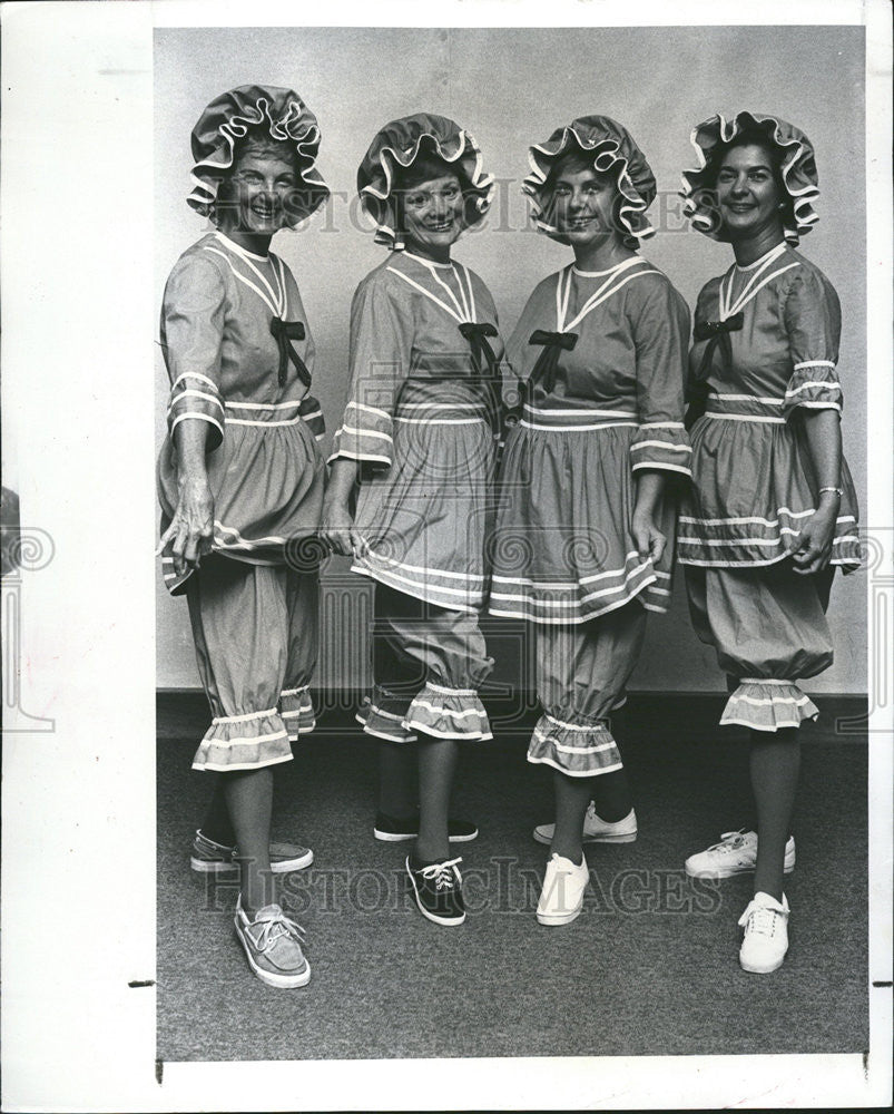 1980 Press Photo Sunshine Skyway Chapter Sweet Adelines Marion Brembs Hazel - Historic Images