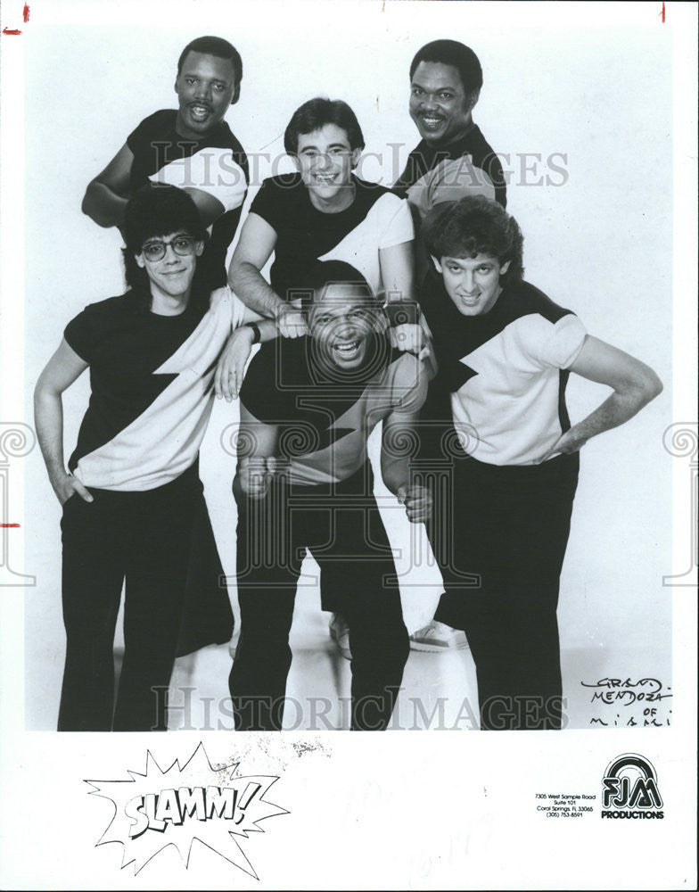 1984 Press Photo Slamm Musical Group - Historic Images