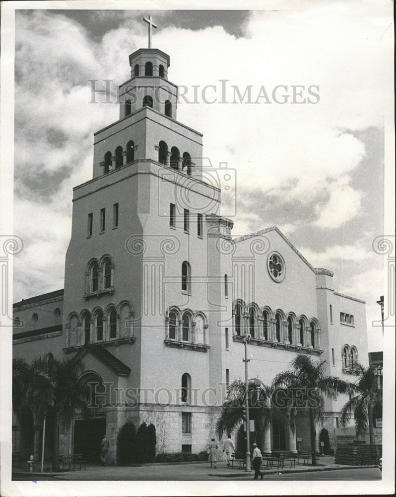 Press Photo Christ Methodist Church St. Petersburg Florida - Historic Images