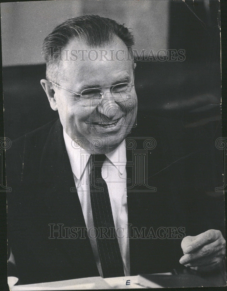 1964 Press Photo Byron Giles Rogers US Representative Colorado attend meet - Historic Images