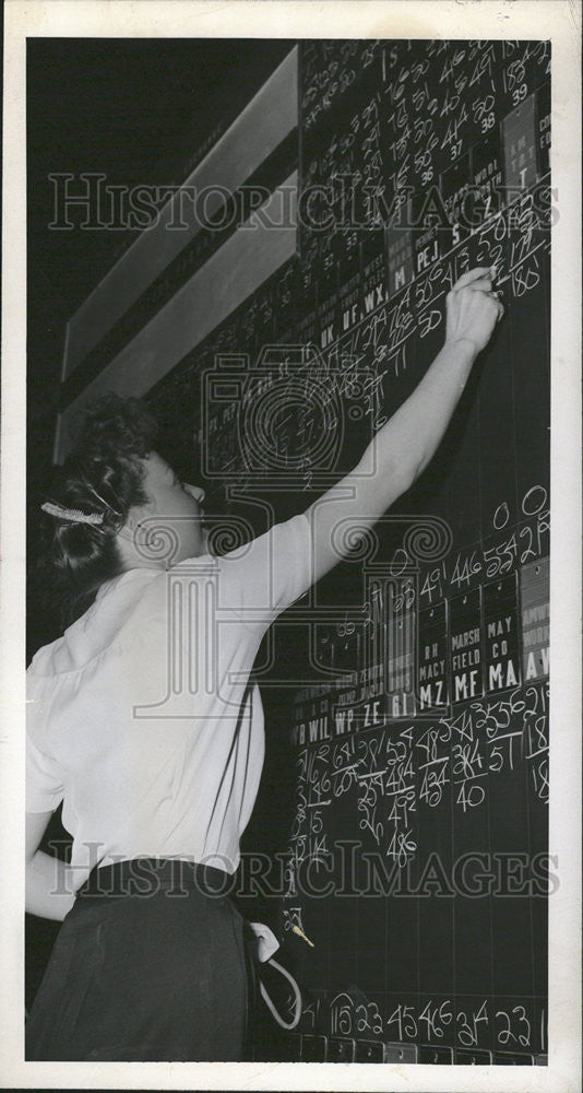 1947 Press Photo Denver Stock Exchange business incorporated Colorado - Historic Images