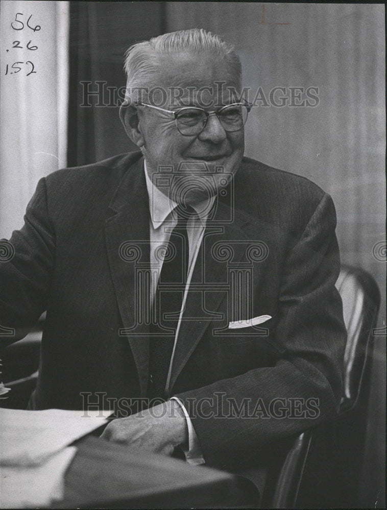 1965 Press Photo Henry Swan Denver Banker Financier June Robert Malcolm Industry - Historic Images