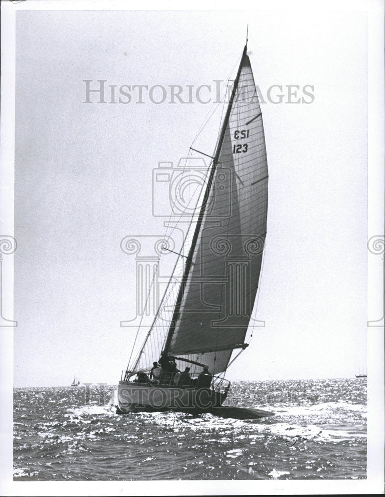 Press Photo Damara culture ship People travel ocean water - Historic Images