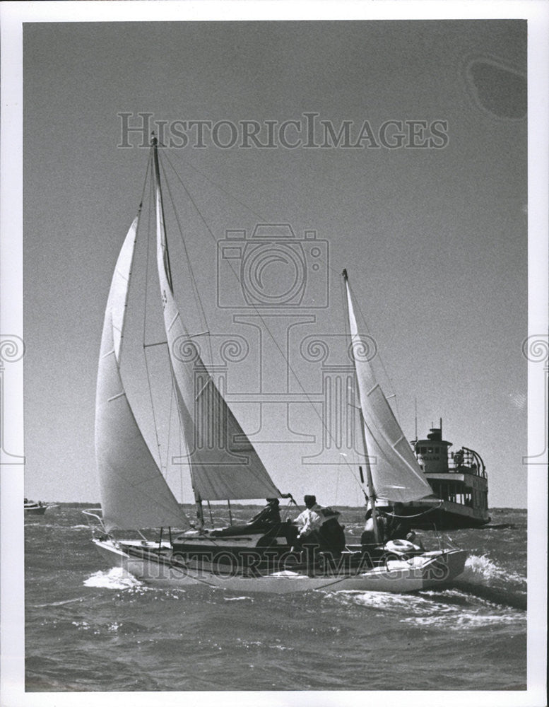 Press Photo  Yacht Brisote Yawe - Historic Images