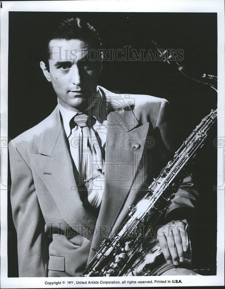 1977 Press Photo Actor Robert Deniro - Historic Images