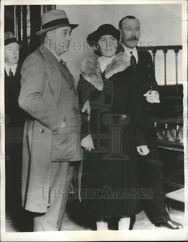 1932 Press Photo Mrs  Paul Gorgulov Wife Assassin President Paul Doumer France - Historic Images