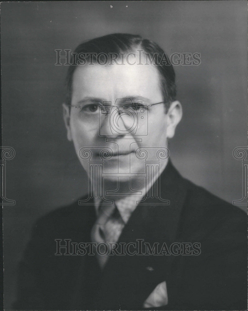 1944 Press Photo Civic Symphony Orchestra Henry Ginsburg municipal Auditorium - Historic Images