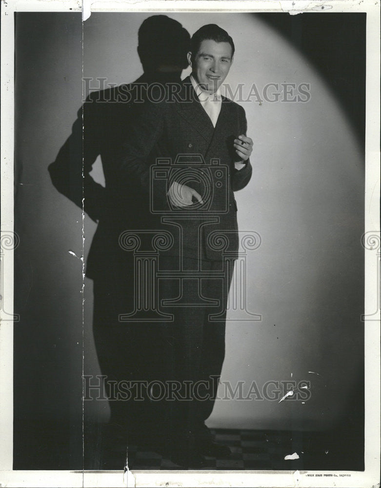 1939 Press Photo Theatrical Star Herbert W. Goddard - Historic Images