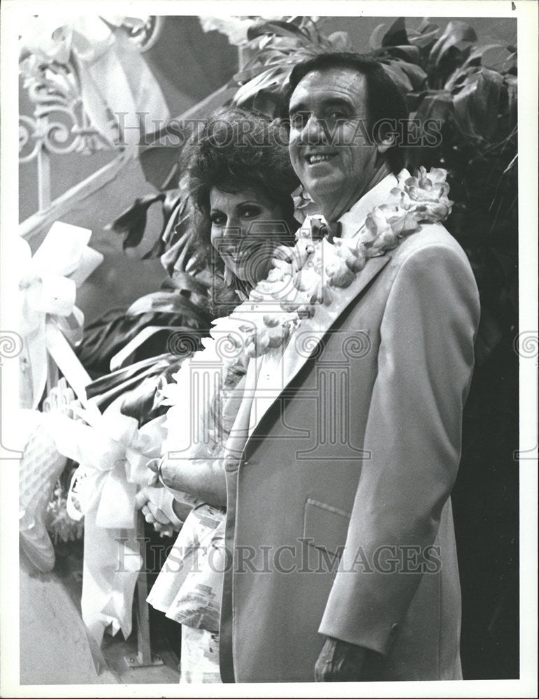 1986 Press Photo JIM NABORS SISTER POLLY AMERICAN ACTOR SINGER - Historic Images