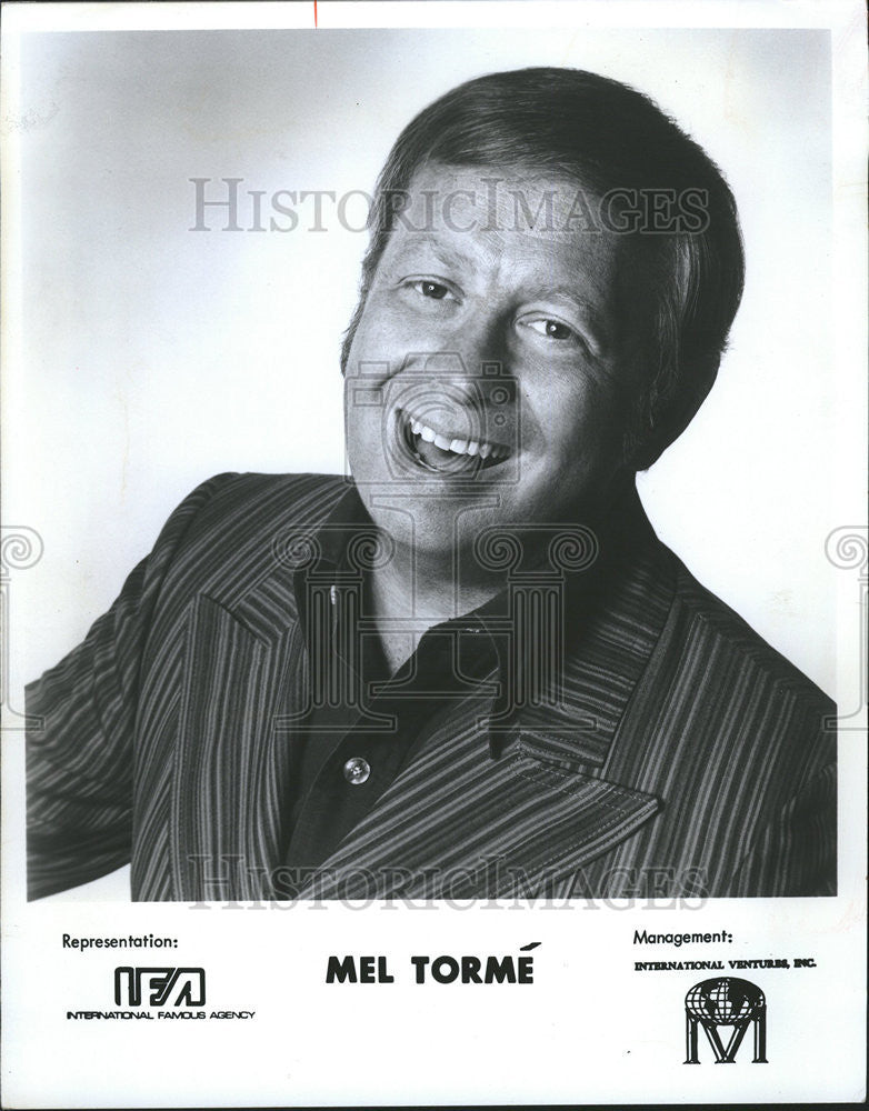 1974 Press Photo Singer Mel Torme will be on Stage in Action at the Warehouse - Historic Images