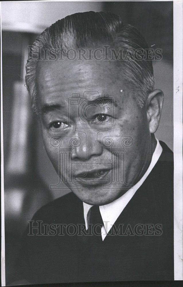 1963 Press Photo Dr. Tran Van Chuong Vietnam foreign minister - Historic Images