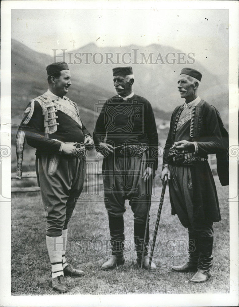 1941 Press Photo YUGOSLAVIA PEOPLE - Historic Images