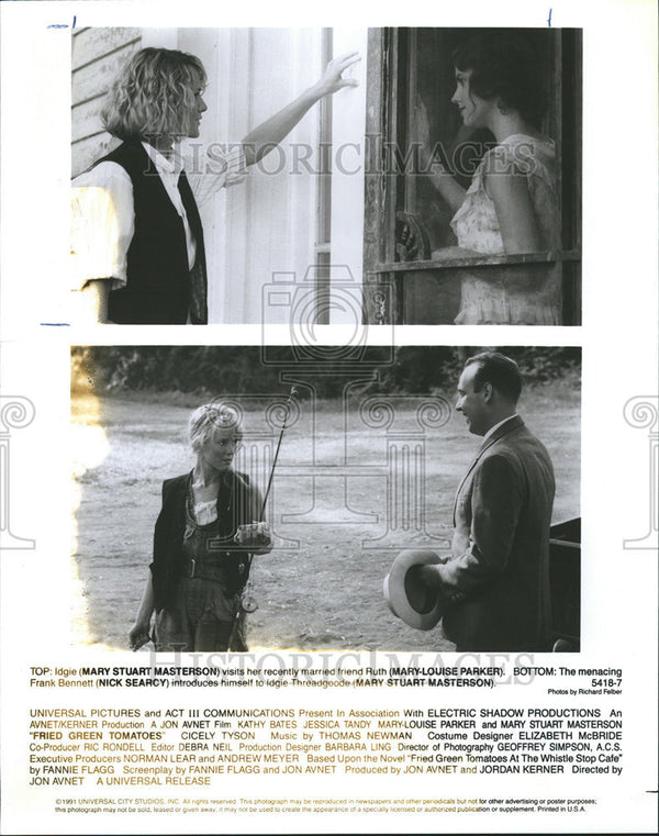 1992 Press Photo Fried Green Tomatoes (Movies) Historic Images