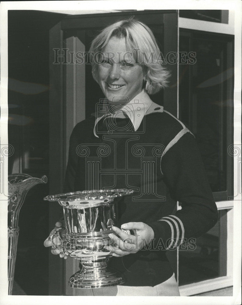 1977 Press Photo Golfer Marianne Bretton - Historic Images