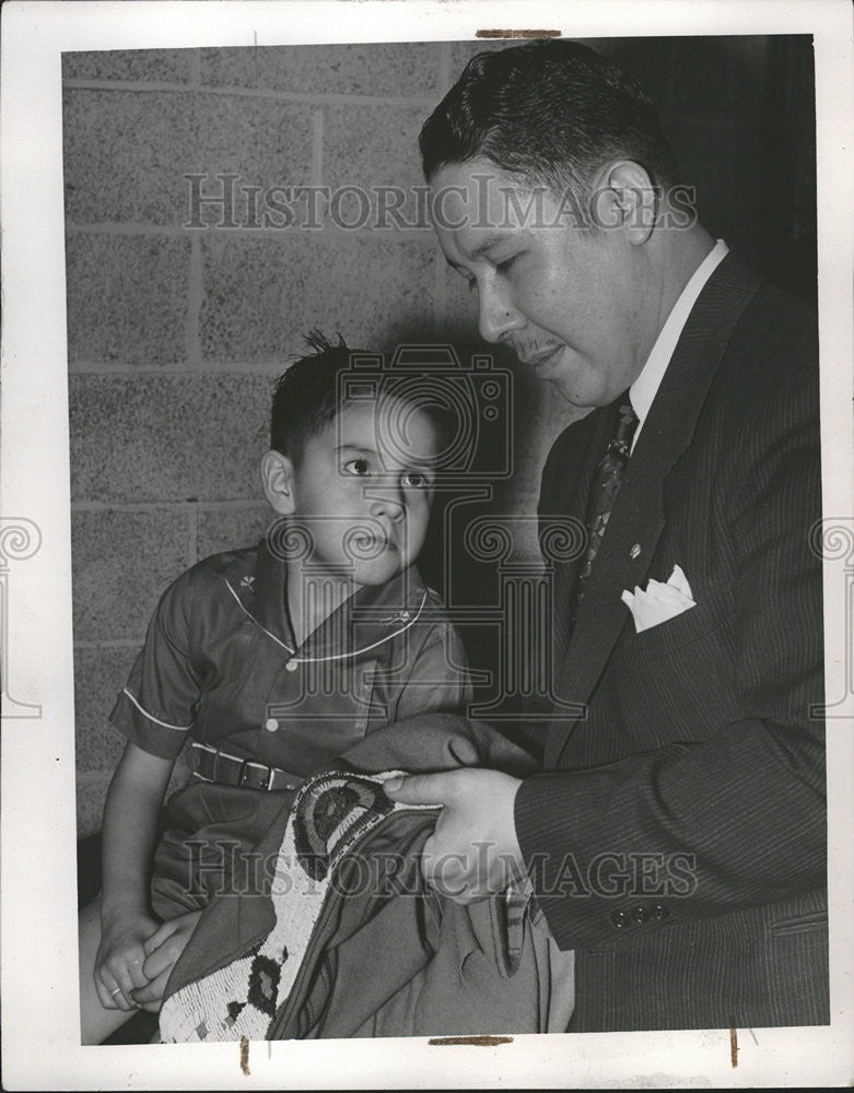 1941 Press Photo Detroit Indians Franklin Lee and David Mcjoy Jr - Historic Images