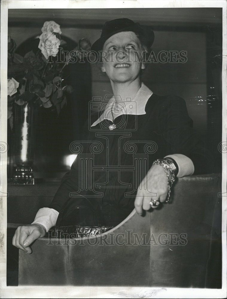 1937 Press Photo Nancy Witcher Astor, Viscountess Astor - Historic Images