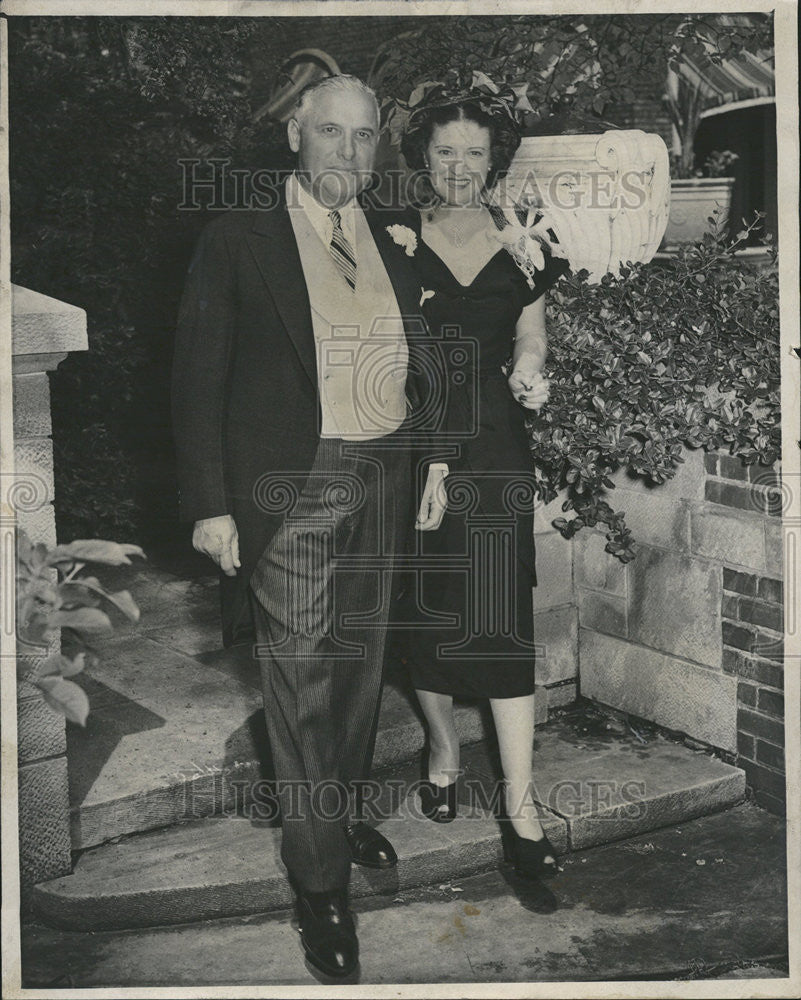 1959 Press Photo Louis Colomba Italian Detroit Law Treasurer - Historic Images