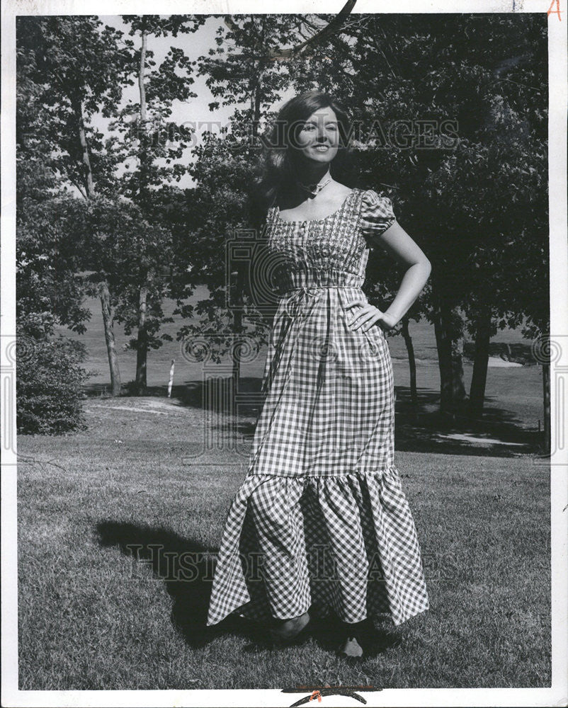 1971 Press Photo Skirts clothing - Historic Images