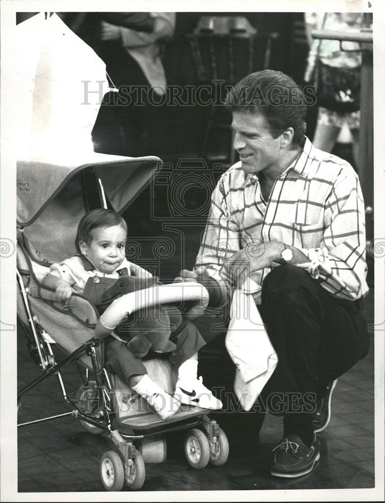 1991 Press Photo Ted Danson American Television Show Actor Cheers - Historic Images