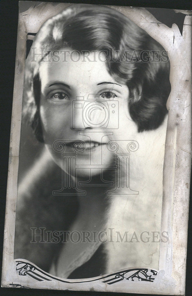 1929 Press Photo Maurice Rudman Frances Cohn - Historic Images