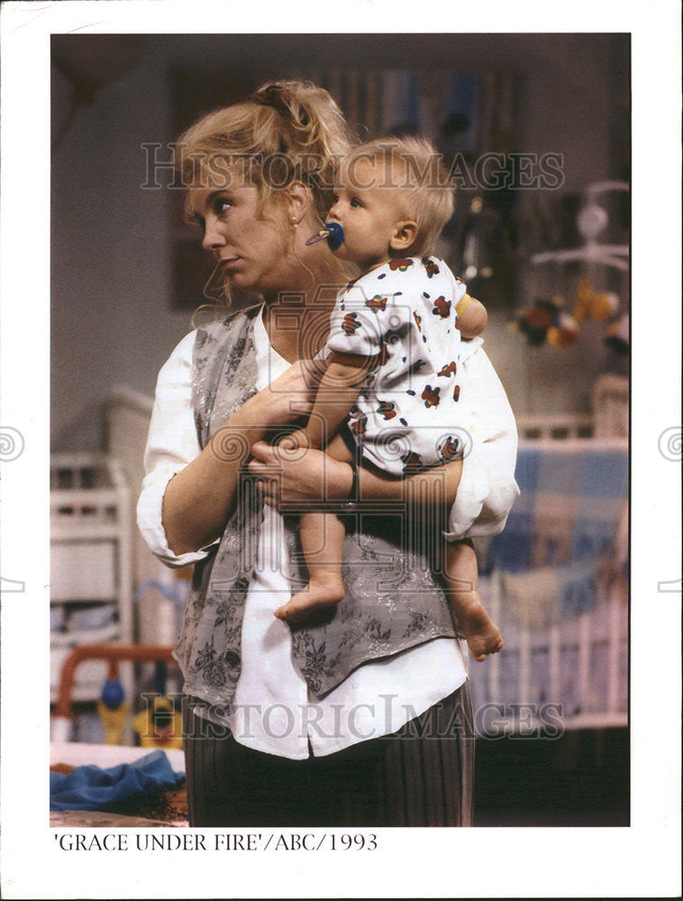 1995 Press Photo Grace Brett Butler Coach Craig Nelson - Historic Images