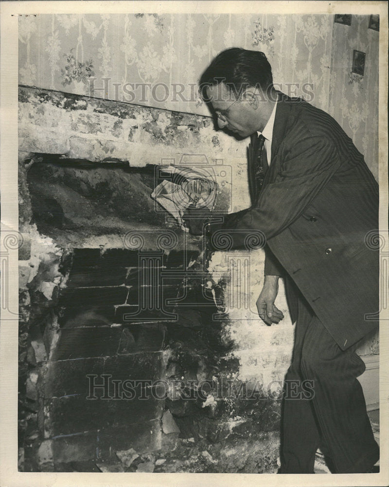 1949 Press Photo Michael Iovan Chicago Daily News Paulina - Historic Images