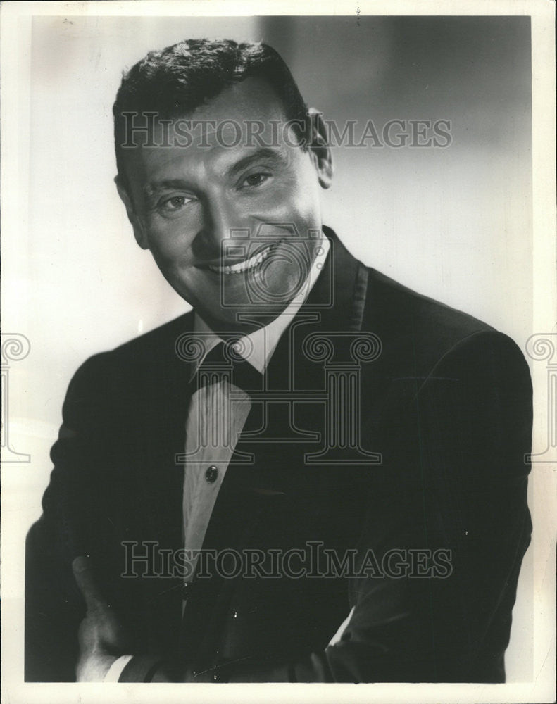 1969 Press Photo American Singer, Songwriter, And Actor Frankie Laine - Historic Images