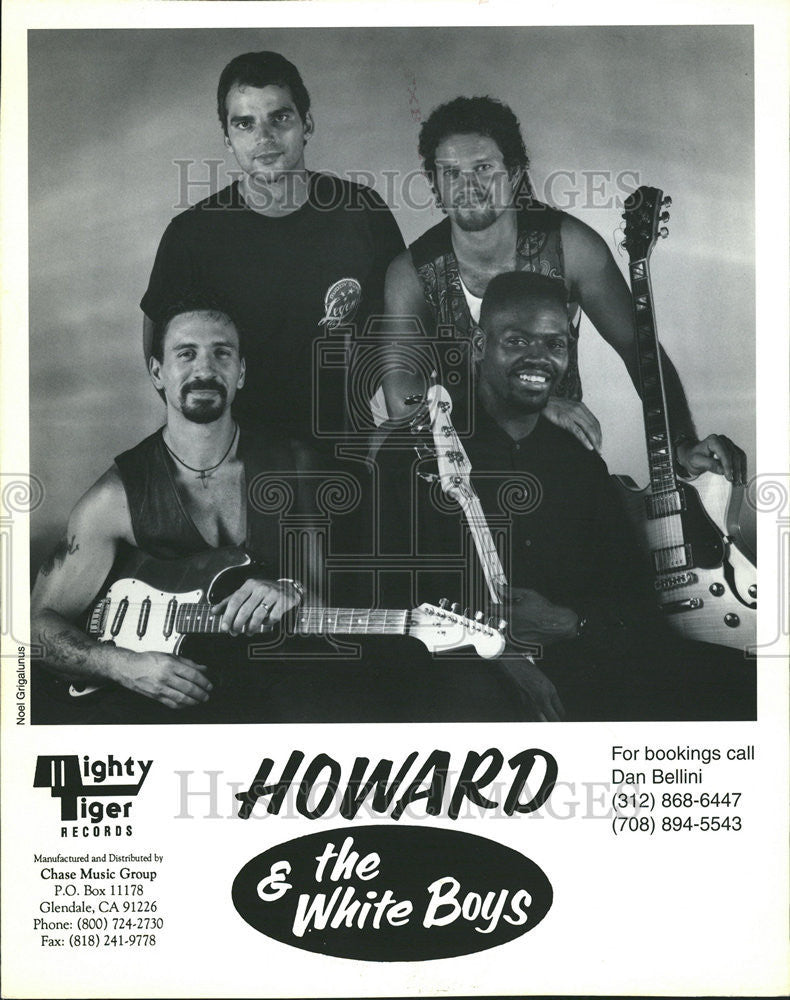 1996 Press Photo Howard White Boys modern brand blues area Venues Weekend Music - Historic Images