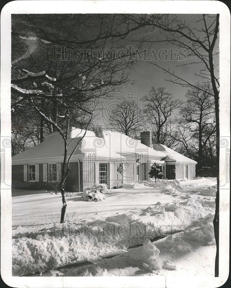 1962 Press Photo Bedroom Ranch Style Itlantine model - Historic Images