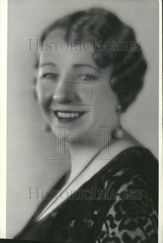 1938 Press Photo Mrs. Gano Senter - Historic Images