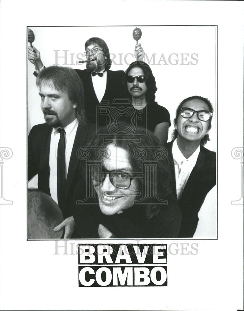 1993 Press Photo Music Group Brave Combo - Historic Images